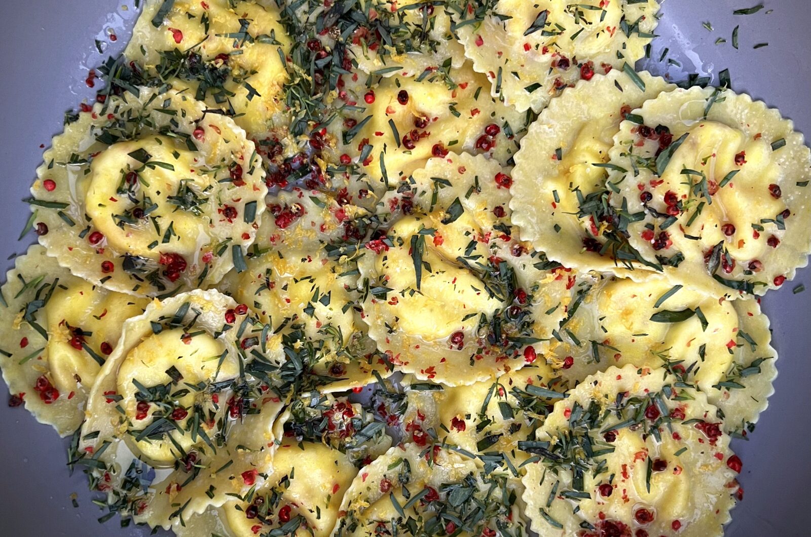 LEMON PINK PEPPERCORN PASTA