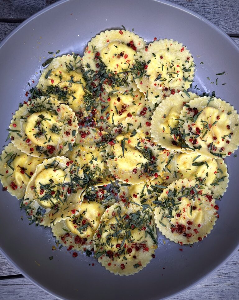 LEMON PINK PEPPERCORN PASTA